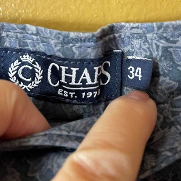 Chaps size 34 men’s 100% cotton shorts . - Picture 3 of 6